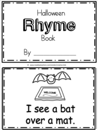 Free Kindergarten Rhyming Book | Made By Teachers