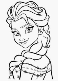 Free Printable Elsa Coloring Pages for Kids - Best Coloring Pages For Kids