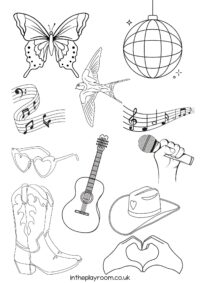 Free Printable Taylor Swift Coloring Pages for Swifties of All Ages