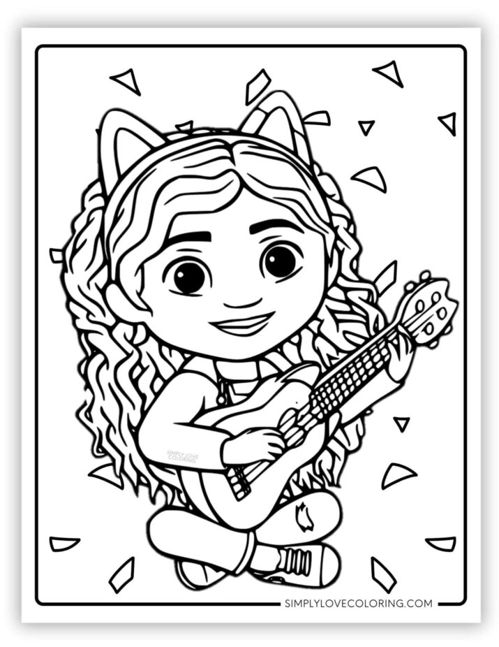 Gabby's Dollhouse Coloring Pages (Free PDF Printables)