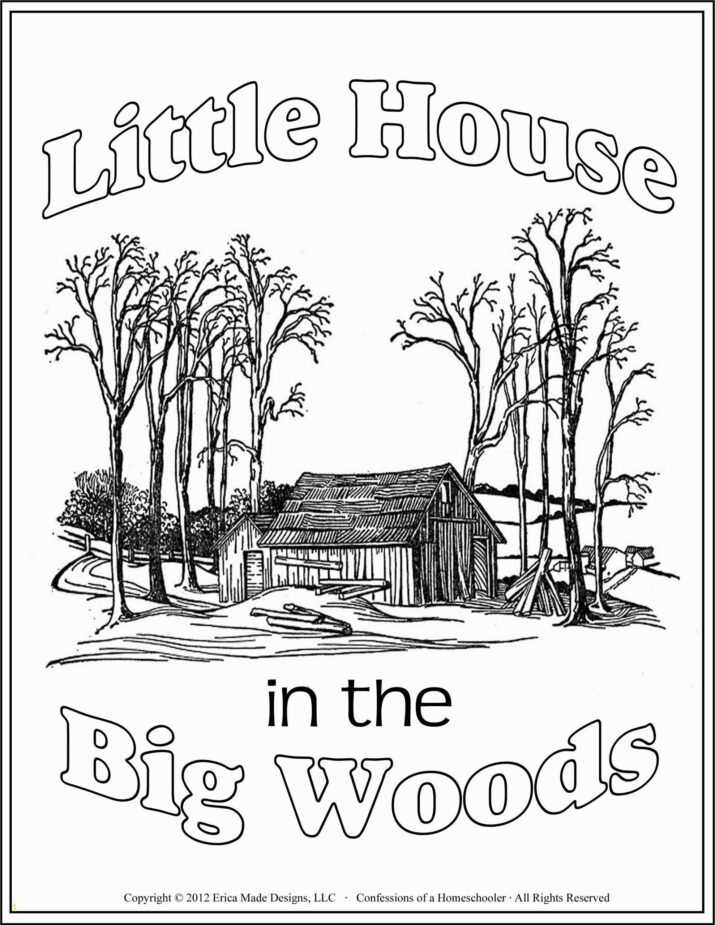 Little House On the Prairie Coloring Pages