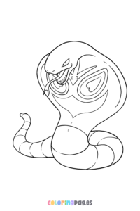 Pokémon Arbok coloring page