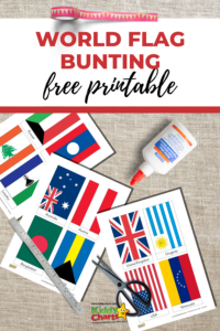 Printable World Flag Bunting