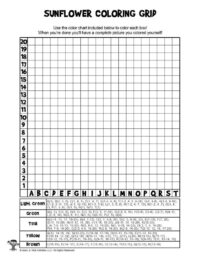 Summer Mystery Pictures Pixel Grid Coloring Pages | Woo! Jr. Kids Activities : Children's Publishing