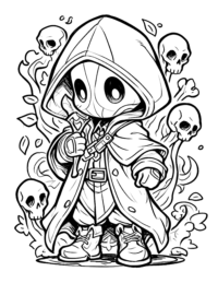 Sweet Reapers Coloring Book