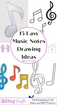 15 Easy Music Notes Drawing Ideas – How to Draw