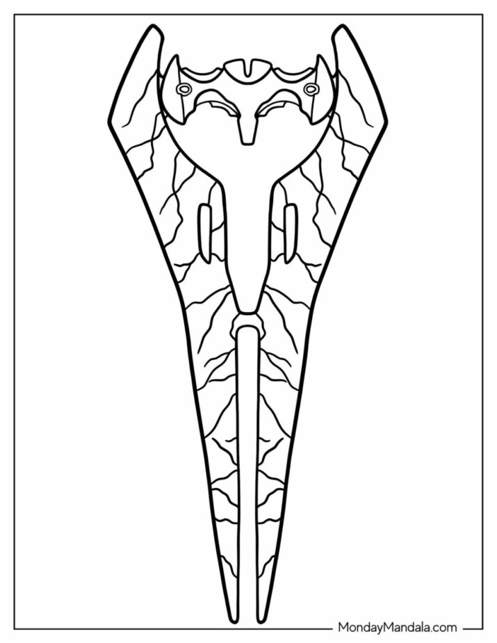 20 Halo Coloring Pages (Free PDF Printables)