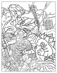 20 King Kong Coloring Pages (Free PDF Printables)