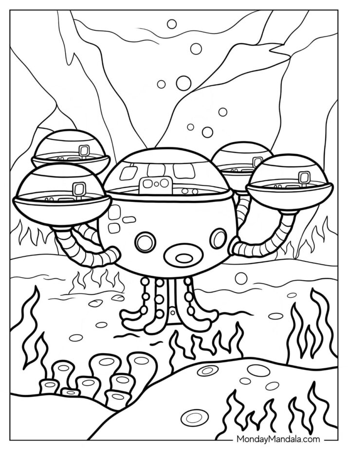 20 Octonauts Coloring Pages (Free PDF Printables)