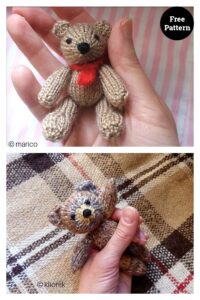 6 Tiny Bear Free Knitting Patterns - Page 2 of 2