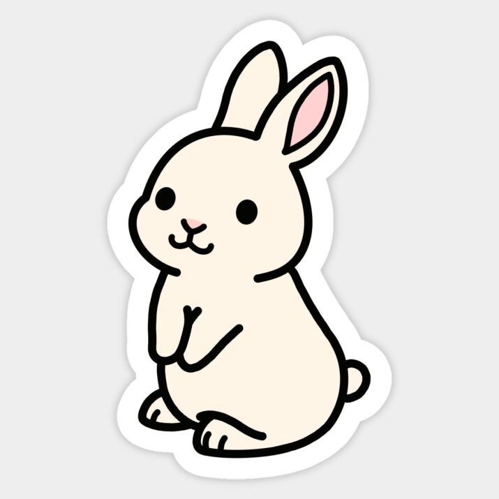 Bunny Sticker