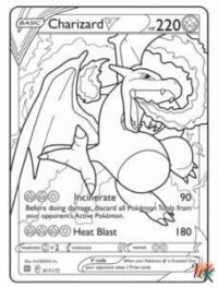 Charizard Coloring Pages 23