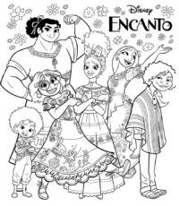 Encanto Coloring Pages | Printable Coloring Pages