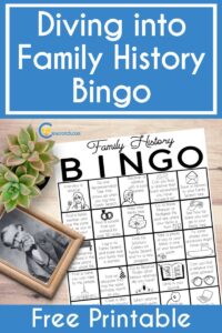 Family History Bingo — Chicken Scratch N Sniff