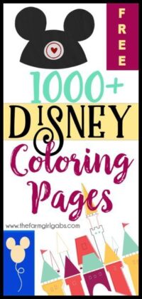 Free Disney Coloring Pages