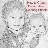 Free Personalized Coloring Sheets DIY - Beauty Through Imperfection