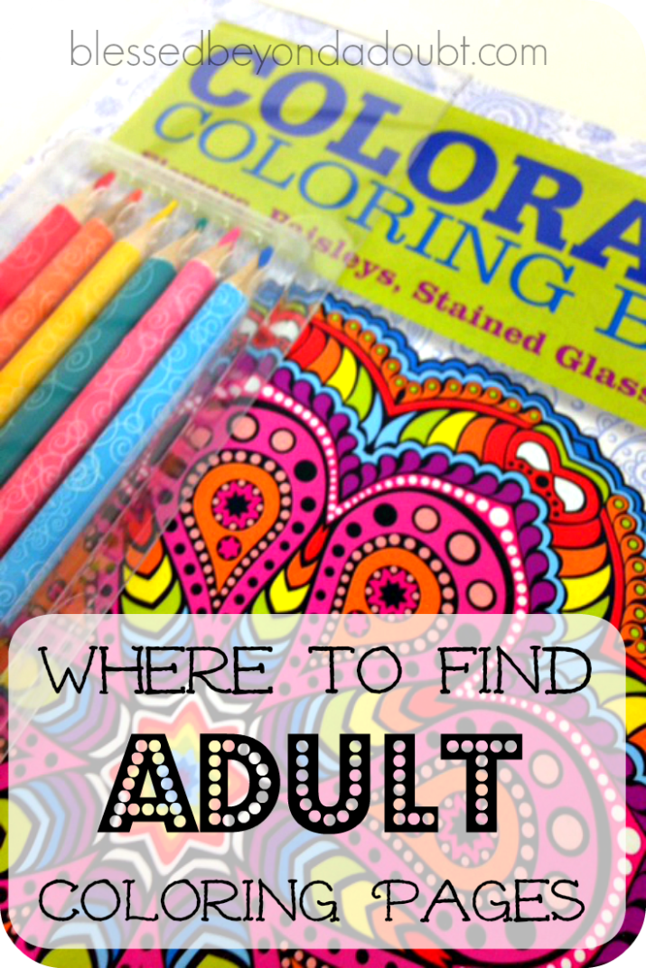 Free Printable Adult Coloring Pages|It's the new therapy