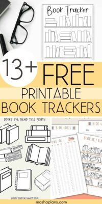 Free Printables Bullet Journal Book Trackers