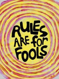 Giclee Print: Playful Type - Rules by Lottie Fontaine : 40x30in