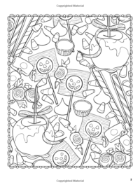 HalloweenScapes Coloring Book (Dover Halloween Coloring Books)