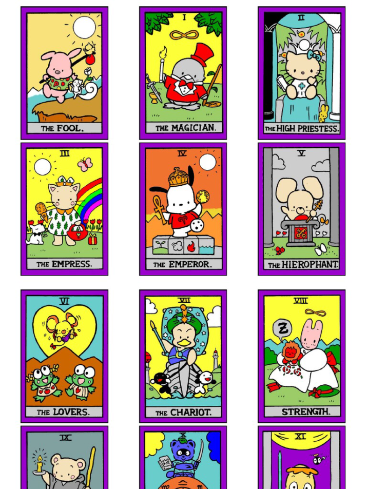 Hello Kitty Tarot 6x13 | PDF