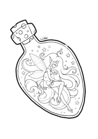 Magic Bottle – A New Lineart Pack - YamPuff's Stuff