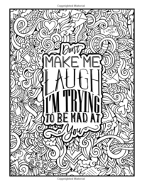 Married Life: A Snarky Adult Coloring Book