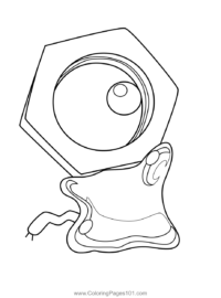 Meltan Pokemon Coloring Page for Kids - Free Pokemon Printable Coloring Pages Online for Kids - ColoringPages101.com | Coloring Pages for Kids