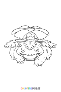 Pokémon Venusaur coloring page