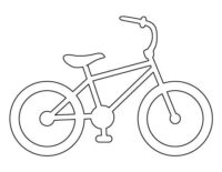 Printable Bike Template