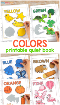 Printable Colors Quiet Book