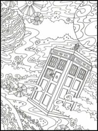 Simple Doctor Who Coloring Pages 25