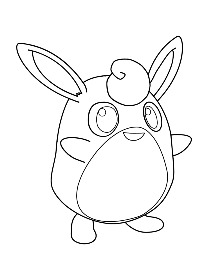 Sweet Wigglytuff - Lol Coloring Pages