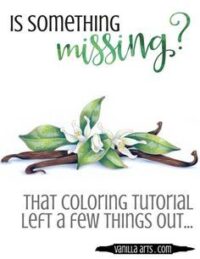 The Secret to Amazing Coloring (Copic Marker, Colored Pencil) — Vanilla Arts Co.