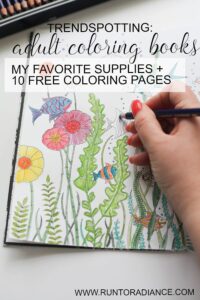 Trendspotting: Adult Coloring Books