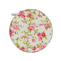 Zehuanyu 1.5m Fabric Wrap Tape Measure Retractable Ruler Portable Tapeline Sewing Tool (Small Flower)