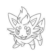 drawing flareon cute