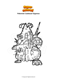 10 Gigantamax Pokemon Coloring Pages 8