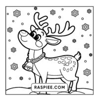 120 Bold and Easy Christmas Coloring Pages Printable PDF Instant Download