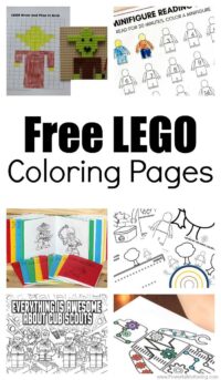 15 Awesome Free LEGO Coloring Pages for Kids - Powerful Mothering