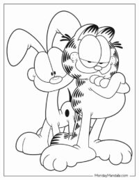 24 Garfield Coloring Pages (Free PDF Printables)