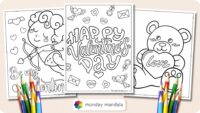 32 Valentine's Day Coloring Pages (Free PDF Printables)