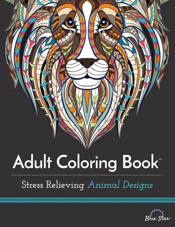 Adult Coloring Book: Stress Relieving Animal Designs - Walmart.com