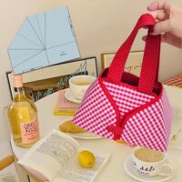 Bgageg DIY Fabric Foldable Food Basket Sewing Template With Instructions Handbag Quilting Template Creative Patchwork Stencils Basket Bag Template Sewing Ruler For DIY Ba, 12 Inch - Walmart.com