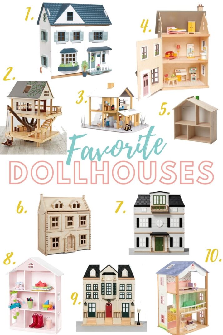 Bright and Colorful DIY Dollhouse Makeover