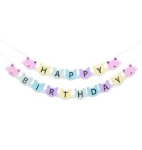 Cat birthday banner