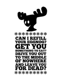 Christmas Vacation - Can I refill your eggnog?  SVG