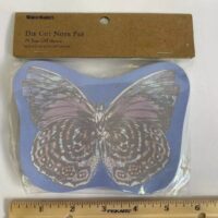 Cost Plus World Market Office | World Market Die Cut Note Pad - Butterfly New | Color: Blue | Size: Os