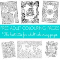 Free Adult Coloring Pages – Relax and Unwind with Creative Designs | Mum In The Madhouse