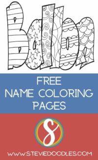 Free Ballon Name Printable